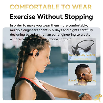 IPX8 Waterproof Bluetooth 32G Bone Conduction Headphone