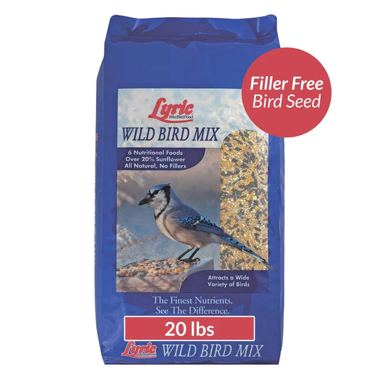 Wild Mix Bird Seed 20 lb Nutrition Feeders