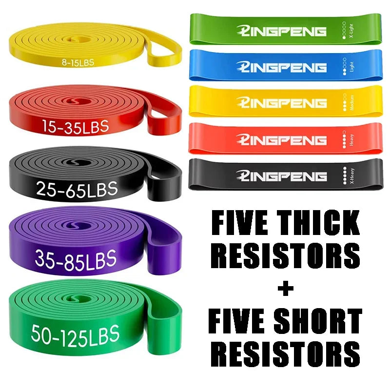 Resistance Bands: Strength Training, Body Building, Stretching