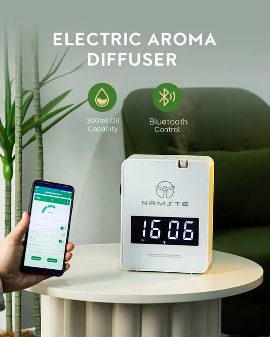 Aroma Diffuser With Clock Air Freshener Machine