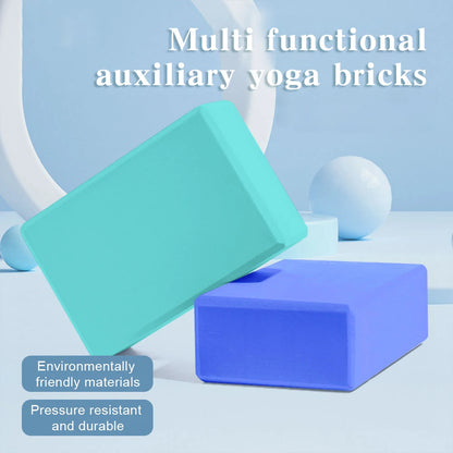 Yoga Block Solid Color Yoga Building Blocks
