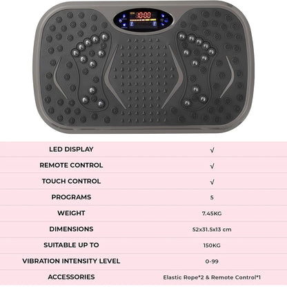 Whole Body 3D Vibration Plate Exercise Machine