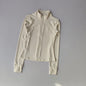 Zippered Sports Jacket for Women Yoga Suits