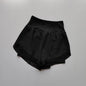 Summer Women's Sports Shorts Mesh 2 In 1