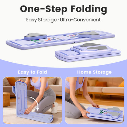 7-in-1 Portable Foldable Pilates Exercise Board