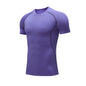 Unisex Short Sleeve Compression T-Shirt Quick Dry