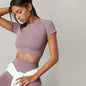 Women Yoga Top Seamless Sport T Shirts