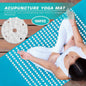 100pcs Plastic Lotus Acupressure Yoga Pilates Mat