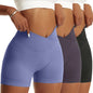 3 Pieces Women Solid Hip Sports Pants