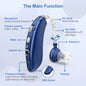 Invisible Behind-The-Ear Hearing Aids, Adjustable