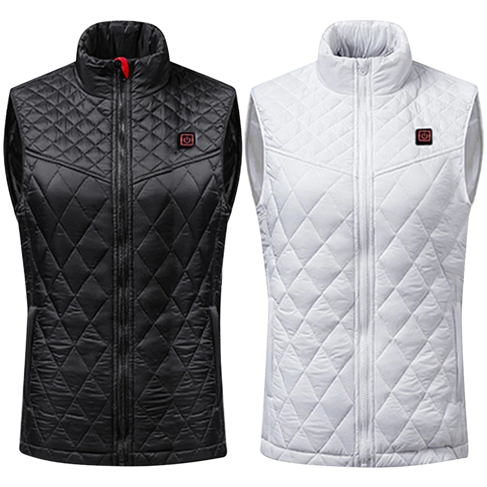 Women's Electric Heating Vest Rechargable Electric Jacket