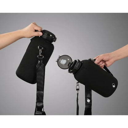Half Gallon Insulated Water Bottle With Straw