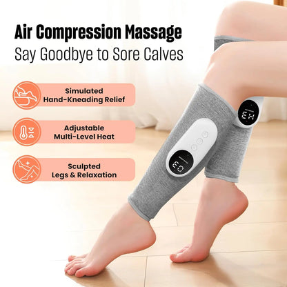 Leg/calf Massager with Heat and Compression