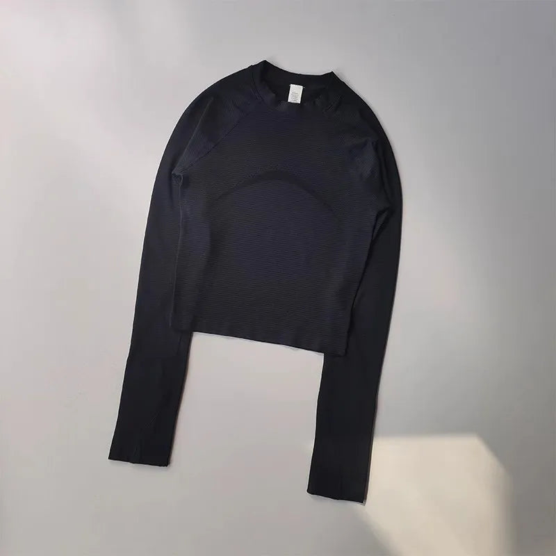 Women's Long Sleeve Yoga Shirts Sport Top