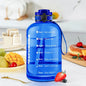 3 Liter Water Bottles with Times to Drink