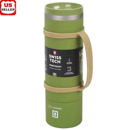 20oz Insulated Stainless Steel Water Bottle with Lid