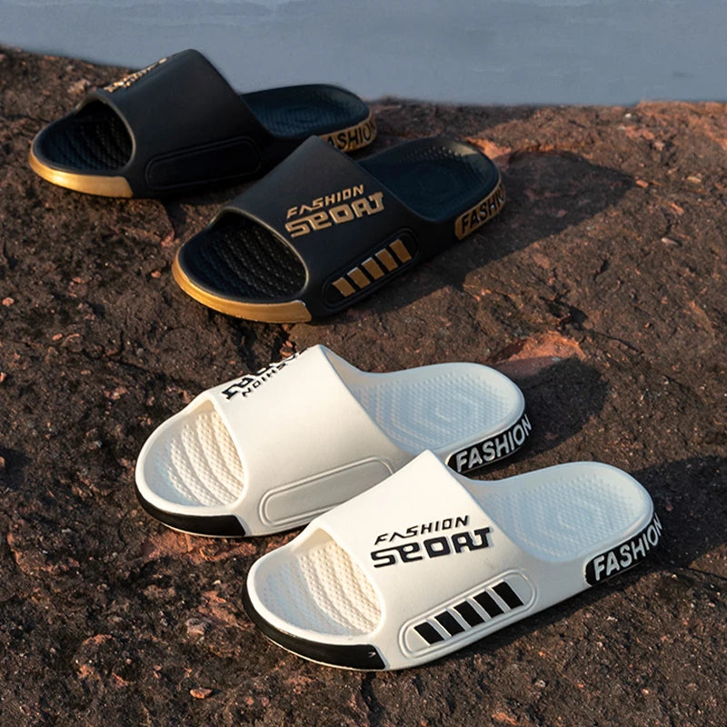 Men Women Outdoor Soft Slippers Thick Bottom