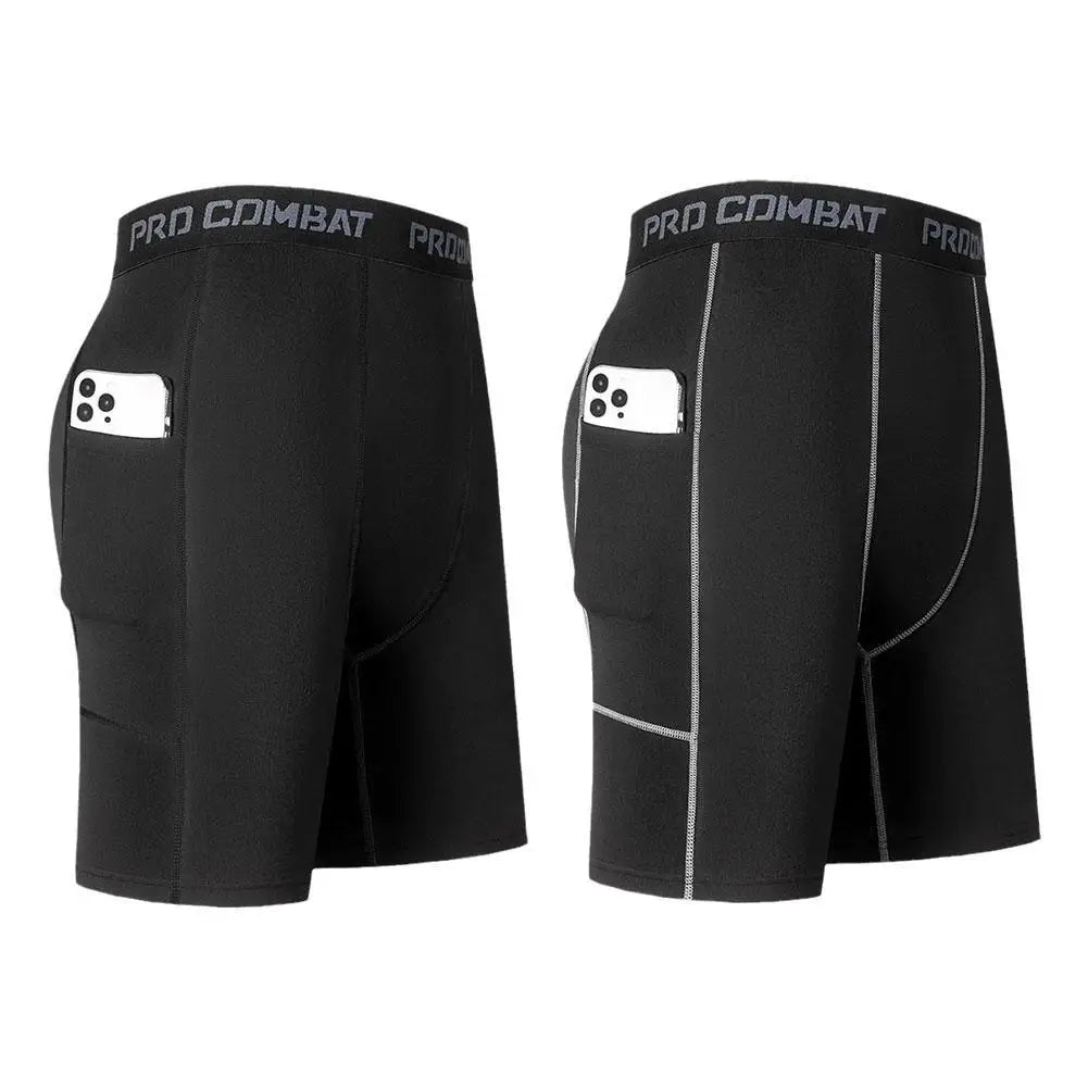 High Performance Elastic Men's Compression Short Pants