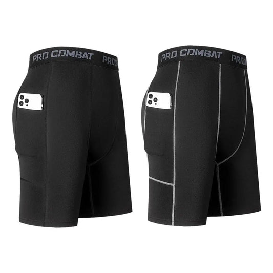 High Performance Elastic Men's Compression Short Pants