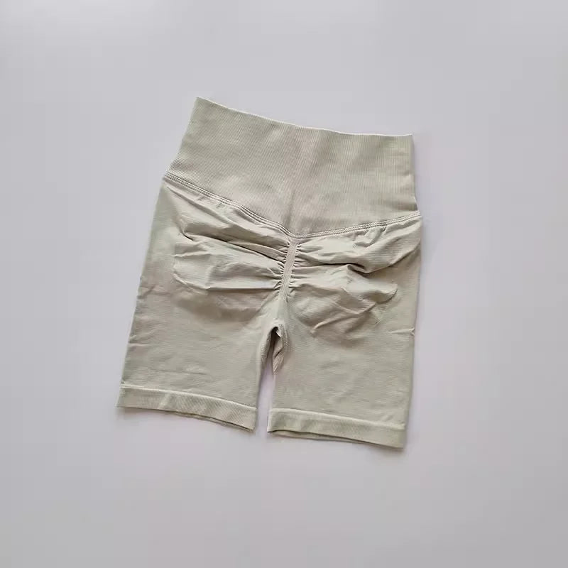 Summer Women's Yoga Shorts High Waist Fitness