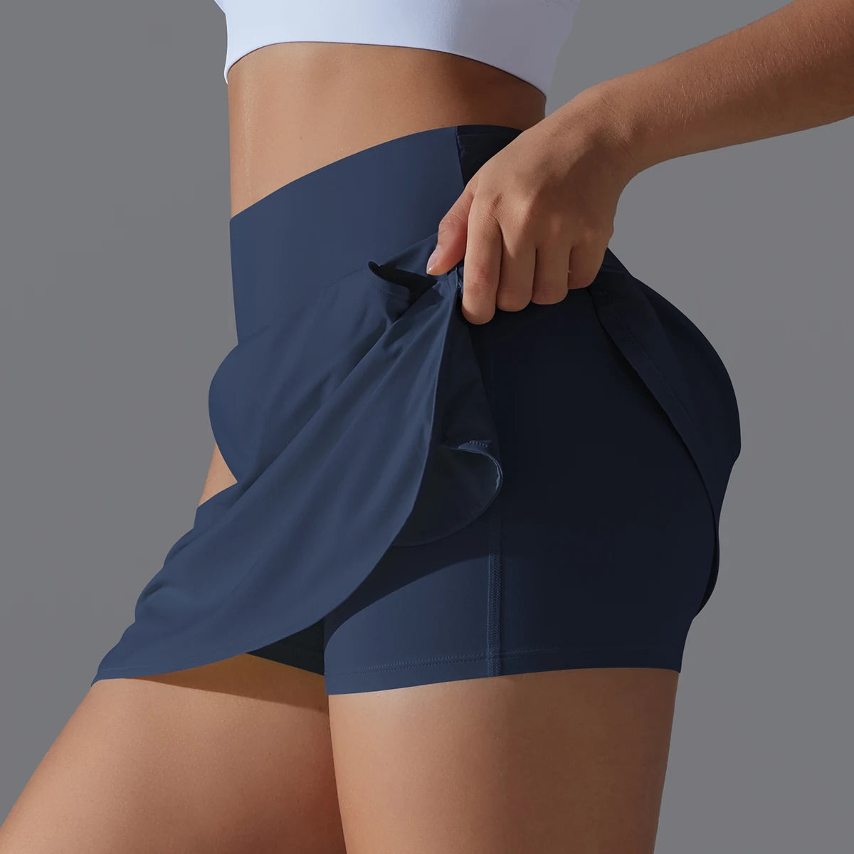 Outdoor Sports Yoga Skirt Badminton Tennis Skirt