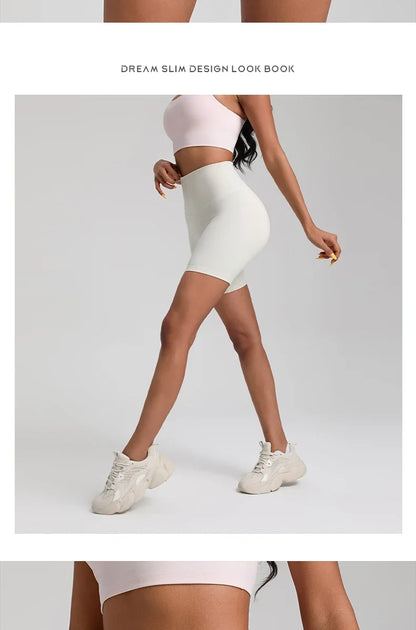 High Waist Yoga Short Leg Cycling Fitness