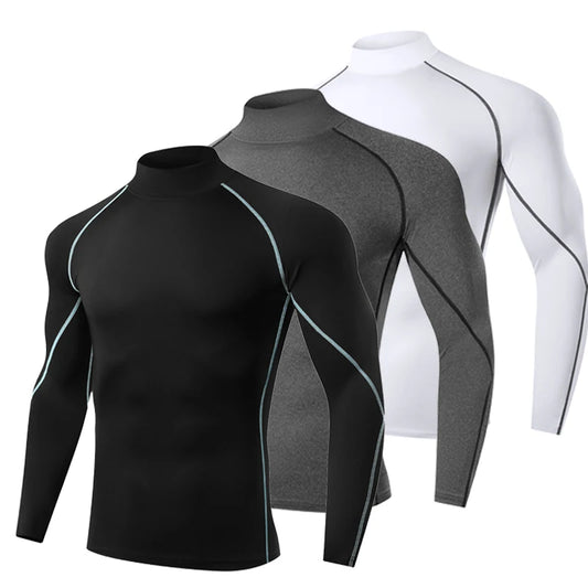 Men's Running T-shirt Quick Dry Sport Shirt