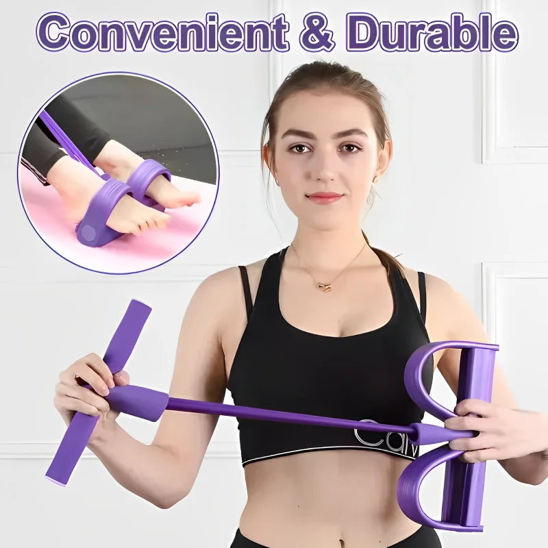 Four-Tube Pedal Multi-Functional Household Fitness