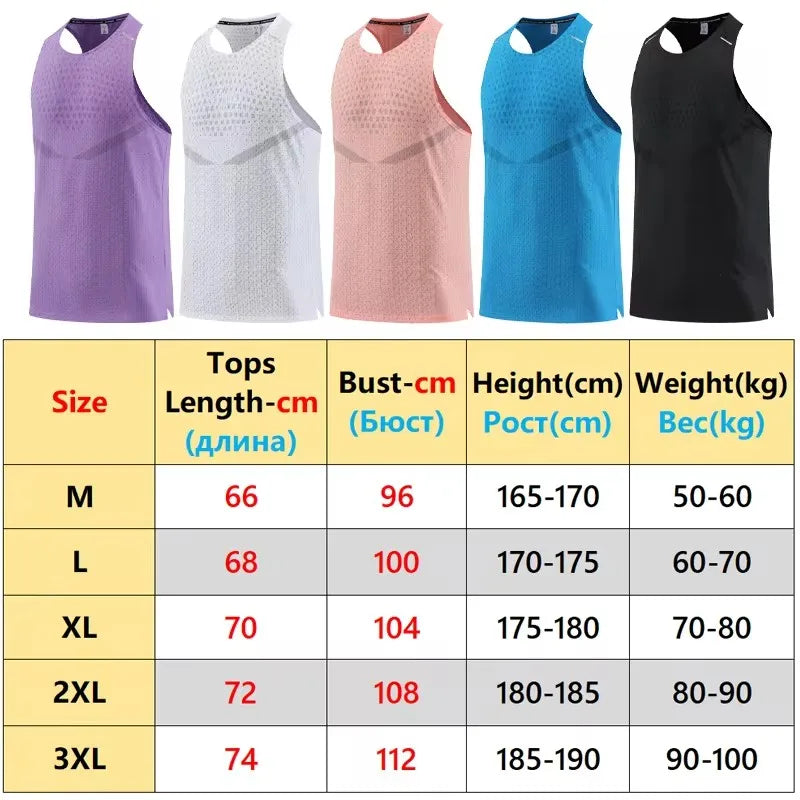 Men's Gym Breathable Mesh Track & Field