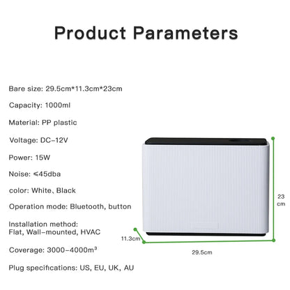 Fragrance Diffuser Bluetooth Smart Scent Air Machine