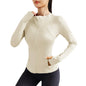 Women's Sports Athletic Yoga Jacket Lightweight Zipper