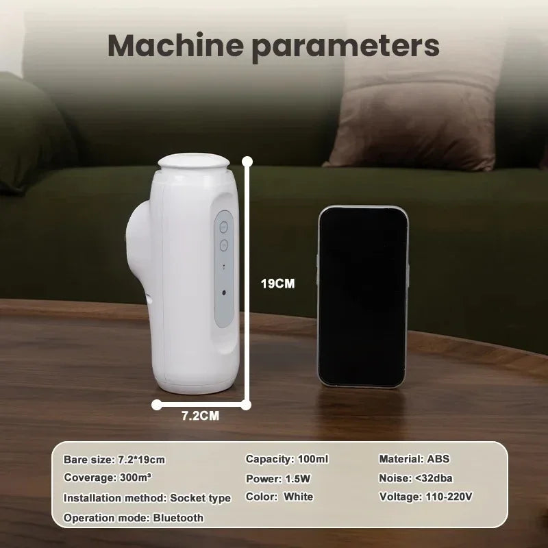 Bluetooth Wall mounted Perfume Home Aroma diffuser