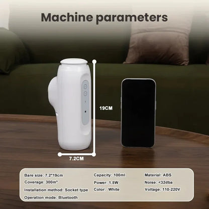 Bluetooth Wall mounted Perfume Home Aroma diffuser