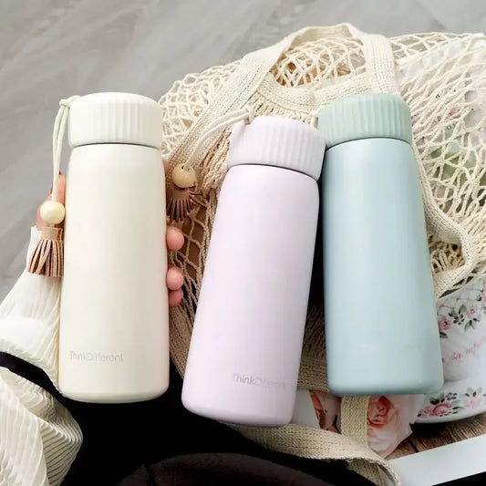Creative Thermos Mug With Rope Portable Bottle