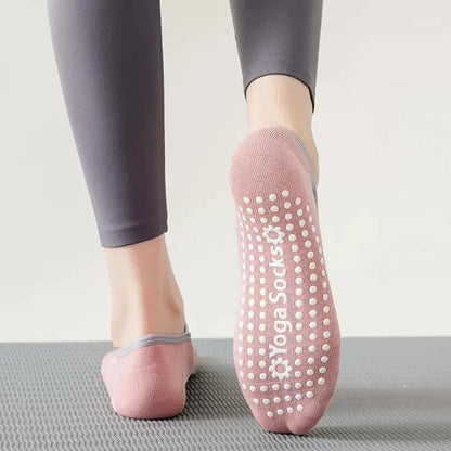 Breathable Towel Bottom Yoga Socks Women Silicone
