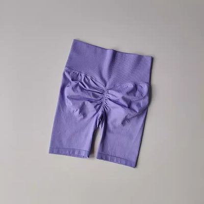 Summer Women's Yoga Shorts High Waist Fitness