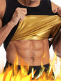Men's Short Sleeve Sauna Shirt Sweat Suit