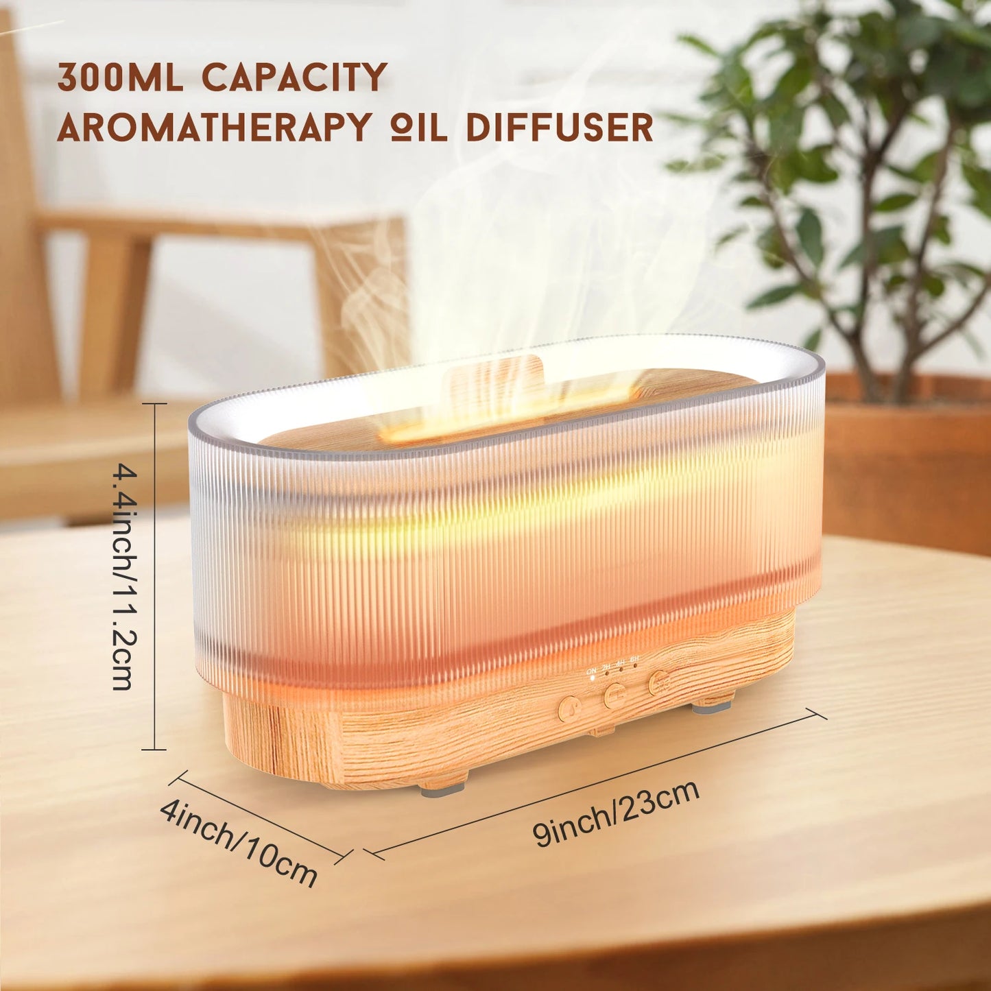Flame Aromatic Aroma Diffuser USB Air Humidifier