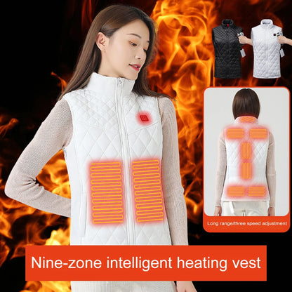 Women's Electric Heating Vest Rechargable Electric Jacket