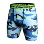 Compression Shorts 3D Print Camouflage Men's Tights