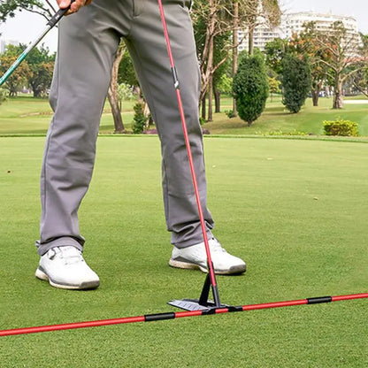 Golf Swing Alignment Practice Rod & Stick Holder