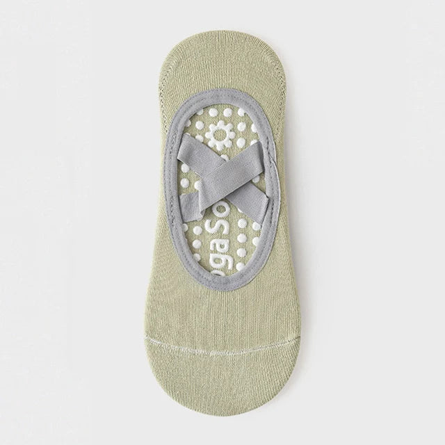 Breathable Towel Bottom Yoga Socks Women Silicone