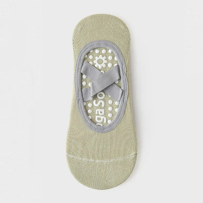 Breathable Towel Bottom Yoga Socks Women Silicone