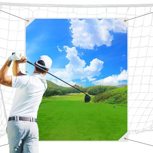 Indoor Golf Ball Hitting Training Cloth Screens