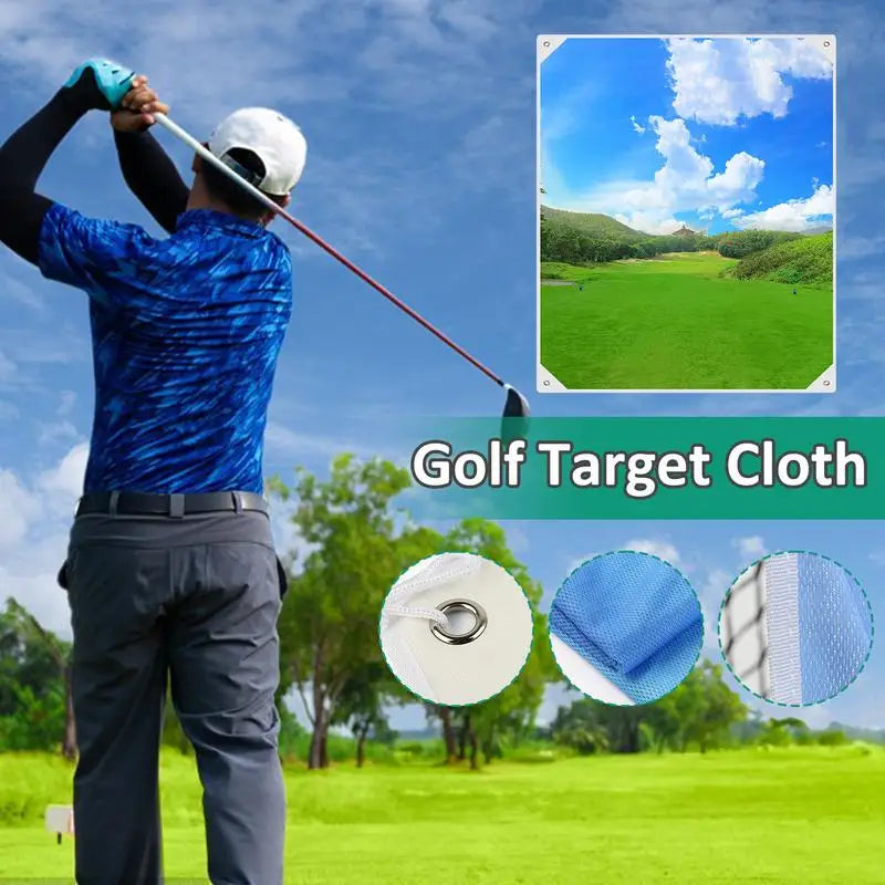 Indoor Golf Ball Hitting Training Cloth Screens