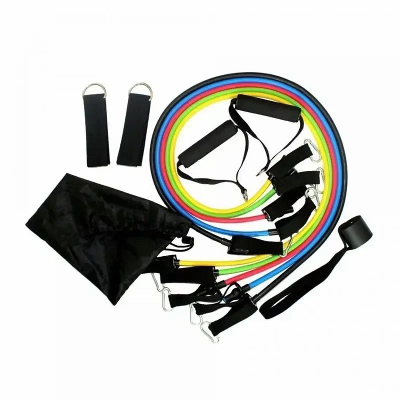 11 Pcs/Set TPE Resistance Elastic Band Set