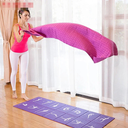 Non Slip Hot Yoga Towel Pilates Mat