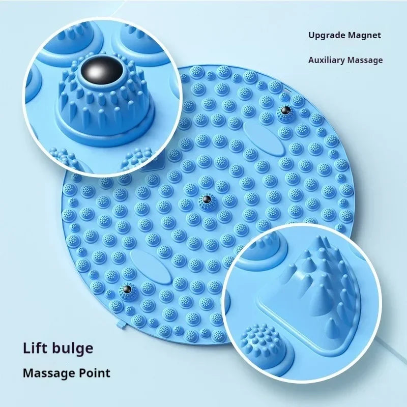 Foot Yoga Massage Acupressure Board Mat Round