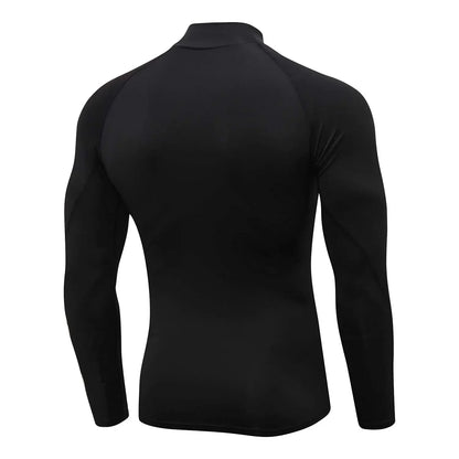 Compression Shirts Long Sleeve Quick Dry Turtleneck