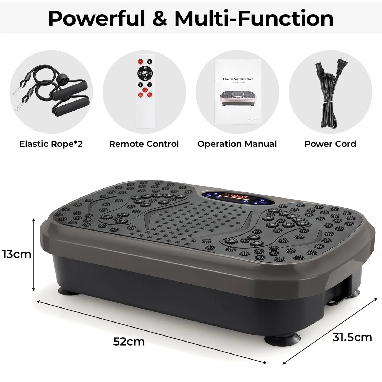 Whole Body 3D Vibration Plate Exercise Machine